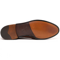 15-203-CHL SAVANNAH Calfskin Penny Loafer, Chili Zelli Italia