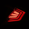 AlphaRex 16-21 Honda Civic Hatchback NOVA-Series Prismatic LED Tail Lights Black Smoke OffRoadUSA.com