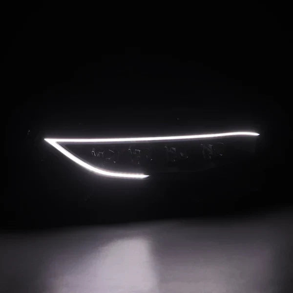 AlphaRex 16-21 Honda Civic NOVA-Series LED Projector Headlights Black