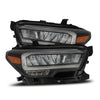 AlphaRex 16-23 Toyota Tacoma LUXX-Series LED Crystal Headlights Black OffRoadUSA.com
