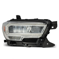 AlphaRex 16-23 Toyota Tacoma LUXX-Series Crystal Headlights - Chrome OffRoadUSA.com