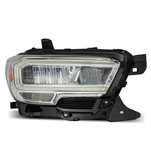 AlphaRex 16-23 Toyota Tacoma LUXX-Series Crystal Headlights - Chrome OffRoadUSA.com