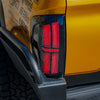 AlphaRex 16-23 Toyota Tacoma NOVA-Series Prismatic LED Tail Lights Black OffRoadUSA.com