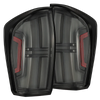 AlphaRex 16-23 Toyota Tacoma NOVA-Series Prismatic LED Tail Lights Black OffRoadUSA.com