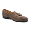 Zelli Italia 16-580-MOC NAPLES Italian Kid Suede Tassel Loafer, Mocha