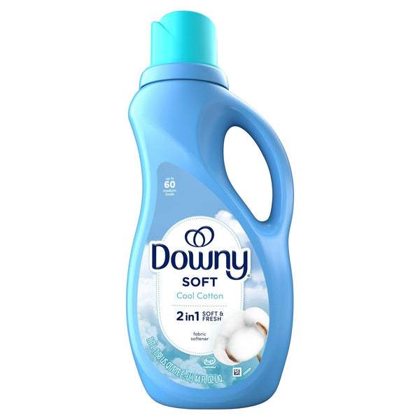 Downy Liquid Fabric Softener, Cool Cotton Scent, 44 fl oz, 60 Loads EasyOptionXY LLC