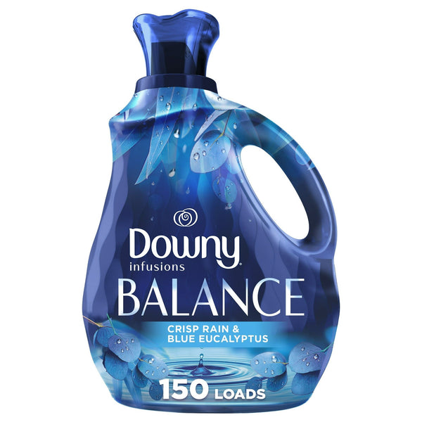 Downy Infusions Laundry Fabric Softener Liquid, BALANCE, Crisp Rain and Blue Eucalyptus, 101 fl oz EasyOptionXY LLC