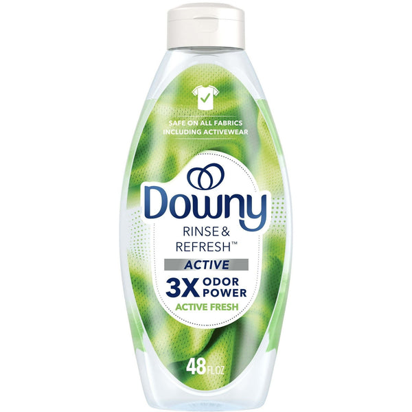 Downy Rinse & Refresh Laundry Odor Remover & Fabric Softener, Active Fresh, 48 fl oz, 70 Loads EasyOptionXY LLC