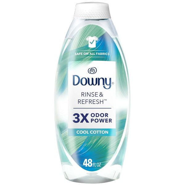 Downy Rinse & Refresh Laundry Odor Remover and Fabric Softener, Cool Cotton, 48 fl oz, 70 Loads EasyOptionXY LLC