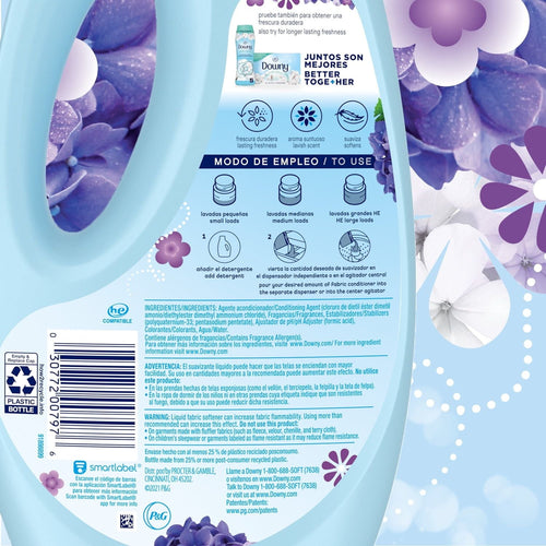 Downy Fresh Liquid Fabric Softener, Lavender Dream, 58 Loads, 50 fl oz EasyOptionXY LLC