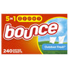 Bounce Fabric Softener Sheets, Outdoor Fresh, 240 Count EasyOptionXY LLC