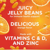 Nature's Bounty Vitamin C; D; & Zinc for Immune Support Jelly Beans; Orange; 80 Count EasyOptionXY LLC