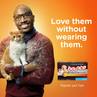 Bounce Pet Hair and Lint Guard Mega Dryer Sheets, Fresh Scent, 80 ct EasyOptionXY LLC