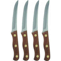 Chicago Cutlery Walnut Tradition 4-Piece Stainless Steel Steak Knife Set EasyOptionXY LLC