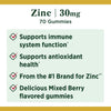 Nature's Bounty Zinc Immune Support Gummies; 30 mg; 70 Count EasyOptionXY LLC