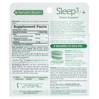 Nature's Bounty Sleep3 + Stress Support; 10 mg; 28 Count EasyOptionXY LLC