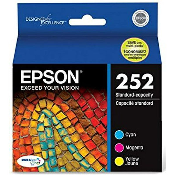 Epson 252 DURABrite Ultra Ink Cartridge-Cyan, Magenta, Yellow EasyOptionXY LLC