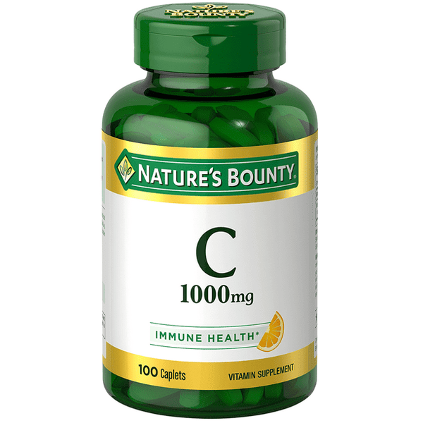 Nature's Bounty Vitamin C Caplets; 1000 mg; 100 Count EasyOptionXY LLC