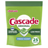 Cascade Dishwasher Detergent ACtionPacs, Fresh Scent, 25 count EasyOptionXY LLC
