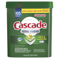 Cascade Total Clean ActionPacs Dishwasher Detergent Fresh Scent (105 Count) EasyOptionXY LLC