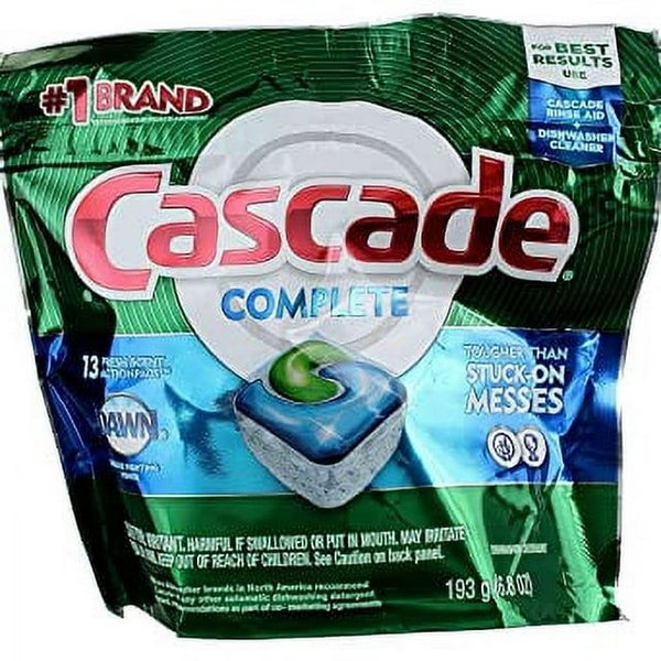 Cascade Pacs Dishwasher Detergents, Fresh Scent, 6.8 Ounce, 13 Count EasyOptionXY LLC