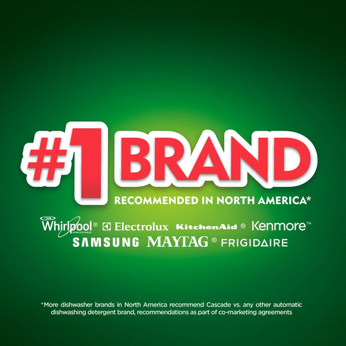 Cascade Complete ActionPacs Dishwasher Detergent, Fresh Scent, 63 Ct EasyOptionXY LLC