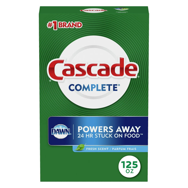 Cascade Powder Dishwasher Detergent, Fresh Scent, 125 ounces EasyOptionXY LLC