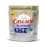 Cascade Platinum Dishwasher Detergent Pods, Fresh, 36 Count EasyOptionXY LLC