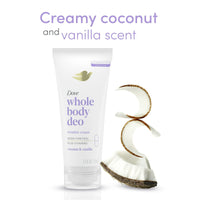 Dove Whole Body Women's Deodorant Invisible Cream Coconut & Vanilla Aluminum Free, 2.5 oz EasyOptionXY LLC