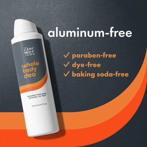 Dove Men +Care Whole Body Deo Spray Men's Deodorant, Shea Butter & Cedar 4.0 oz EasyOptionXY LLC