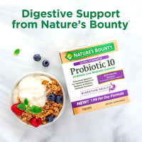 Nature's Bounty Probiotic Gummies; Digestive Health; Multi-Flavored; 60 Count EasyOptionXY LLC