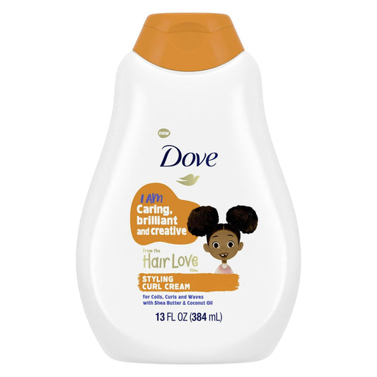 Dove Kids Care Curl Enhancing Hair Styling Cream with Shea Butter and Coconut Oil, 13 oz EasyOptionXY LLC