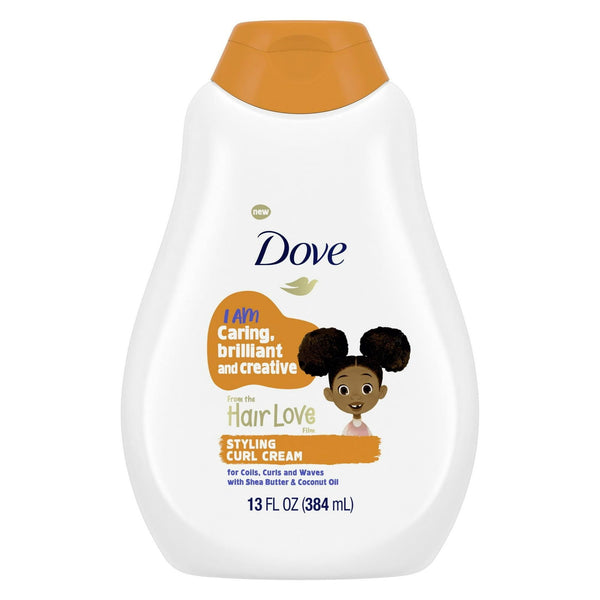 Dove Kids Care Curl Enhancing Hair Styling Cream with Shea Butter and Coconut Oil, 13 oz EasyOptionXY LLC