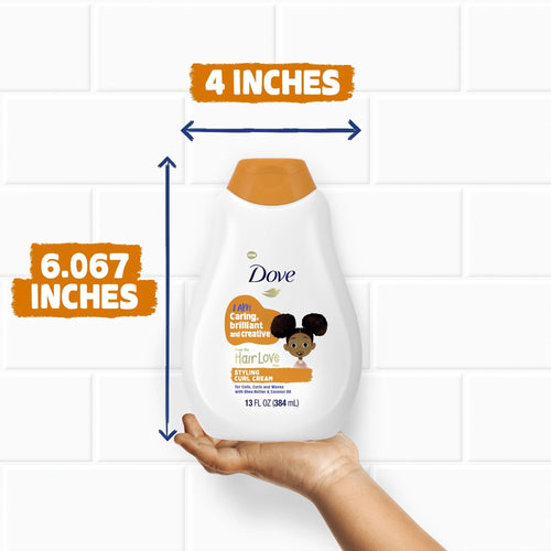 Dove Kids Care Curl Enhancing Hair Styling Cream with Shea Butter and Coconut Oil, 13 oz EasyOptionXY LLC
