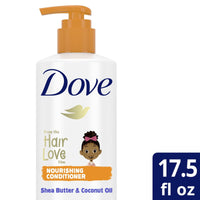 Dove Hair Love Daily Nourishing Conditioner Curly Hair with Shea Butter, Coconut Cookie, 17.5 fl oz EasyOptionXY LLC