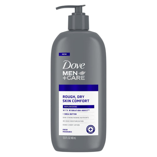 Dove Men+Care Skin Comfort Non Greasy Women's Hand & Body Lotion Dry Skin, Fresh, 13.5 oz EasyOptionXY LLC