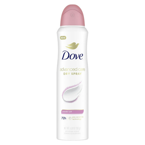 Dove Advanced Care Long Lasting Women's Antiperspirant Deodorant Spray, Powder Soft, 3.8 oz EasyOptionXY LLC