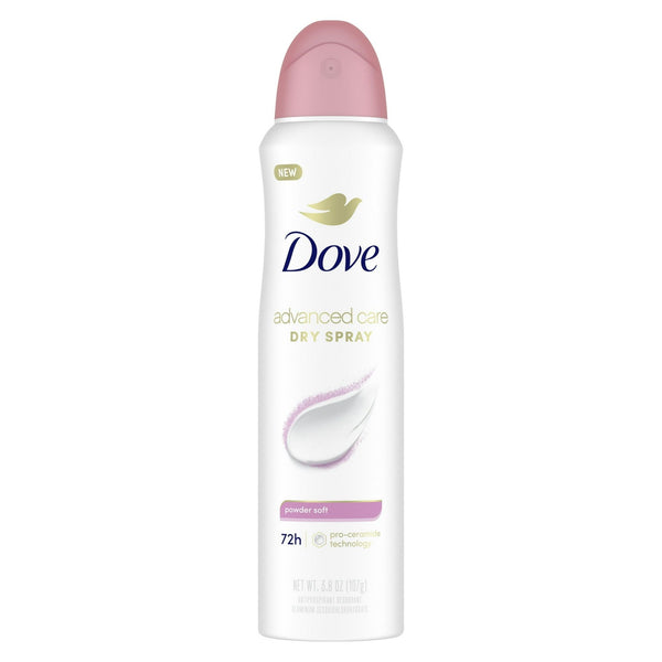 Dove Advanced Care Long Lasting Women's Antiperspirant Deodorant Spray, Powder Soft, 3.8 oz EasyOptionXY LLC
