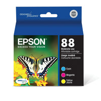 EPSON 88 DURABrite Ultra Ink Color Combo Pack For CX-4400, CX-4450, CX-7400, CX-7450, N-10, N-11, NX-100, NX-105, NX-110, NX-115, NX-200, NX-215, NX-300, NX-305, NX-400, NX-415 EasyOptionXY LLC
