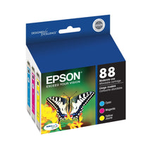 EPSON 88 DURABrite Ultra Ink Color Combo Pack For CX-4400, CX-4450, CX-7400, CX-7450, N-10, N-11, NX-100, NX-105, NX-110, NX-115, NX-200, NX-215, NX-300, NX-305, NX-400, NX-415 EasyOptionXY LLC