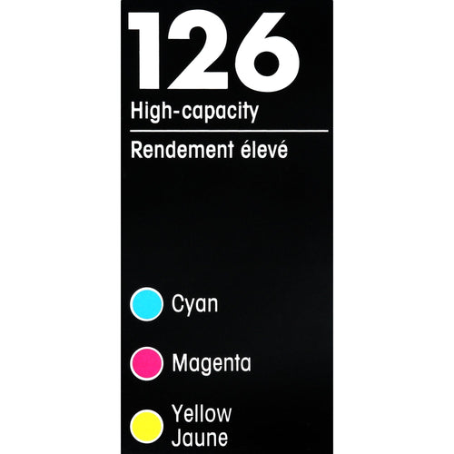 EPSON 126 DURABrite Ultra Ink Color Combo Pack For WF-3520, WF-3530, WF-3540, WF-520, WF-545, WF-630, WF-633, WF-635, WF-645, WF-7010, WF-7510, WF-7520, WF-840, WF-845 and other select models EasyOptionXY LLC