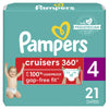 Pampers Cruisers 360 Fit Diapers, Active Comfort, Size 4, 21 Count EasyOptionXY LLC
