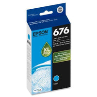 Replacement T676XL220 Cyan Ink Cartridge for Epson WP-4520 / WP-4533 / WP-4010 Printer Models EasyOptionXY LLC