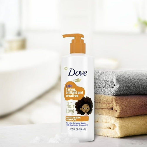 Dove Hair Love Moisturizing Kids Daily Shampoo with Shea Butter and Coconut Oil, 17.5 fl oz EasyOptionXY LLC