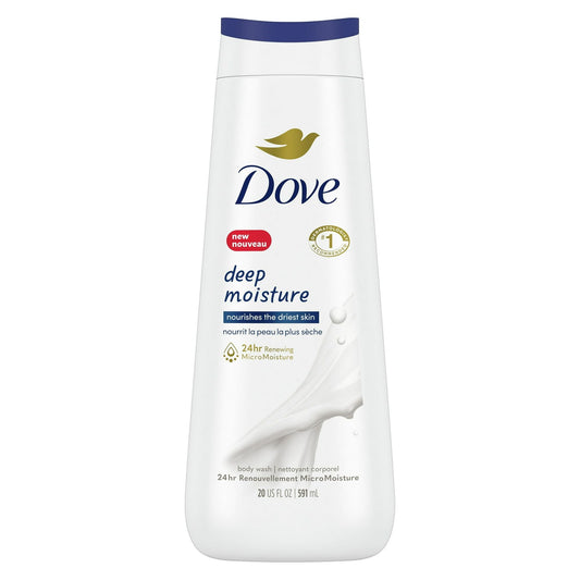 Dove Deep Moisture Nourishing Long Lasting Women's Body Wash All Skin Type, 20 fl oz EasyOptionXY LLC
