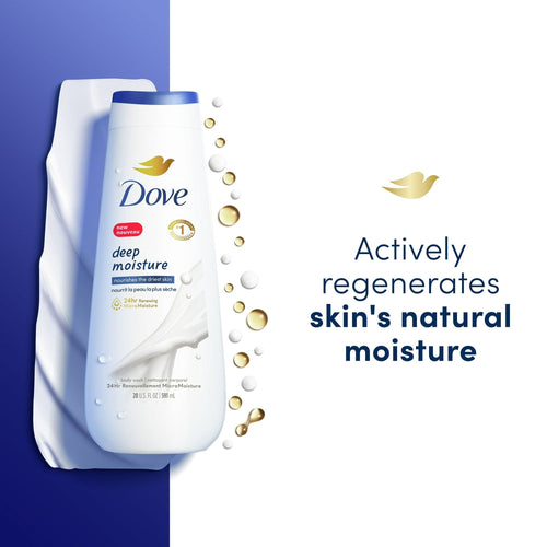 Dove Deep Moisture Nourishing Long Lasting Women's Body Wash All Skin Type, 20 fl oz EasyOptionXY LLC