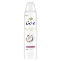 Dove Advanced Care Long Lasting Women's Antiperspirant Deodorant Dry Spray, Caring Coconut, 3.8 oz EasyOptionXY LLC