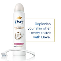 Dove Advanced Care Long Lasting Women's Antiperspirant Deodorant Dry Spray, Caring Coconut, 3.8 oz EasyOptionXY LLC