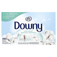 Downy Fabric Softener Dryer Sheets, Cool Cotton, 250 Count EasyOptionXY LLC