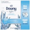 Downy Light Mega Dryer Sheets, Fabric Softener Dryer Sheets, Ocean Mist, 130 Count EasyOptionXY LLC